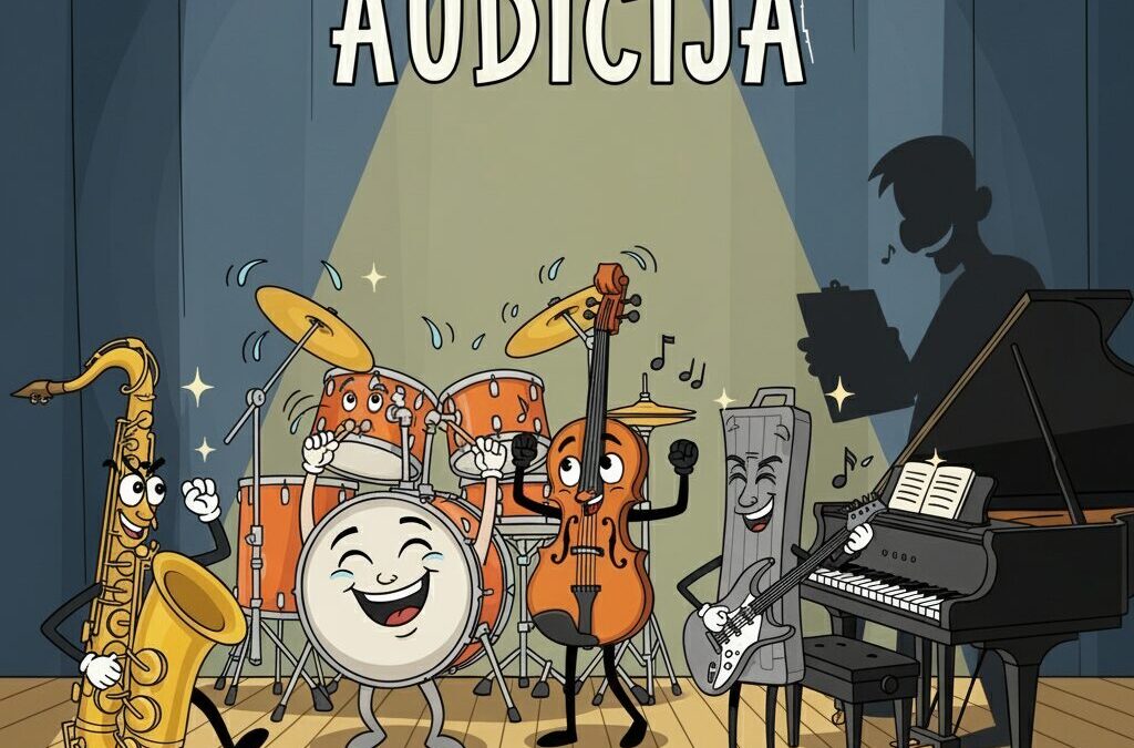Audicija za upis u glazbenu školu