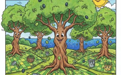 Berba maslina u Osnovnoj školi Biograd