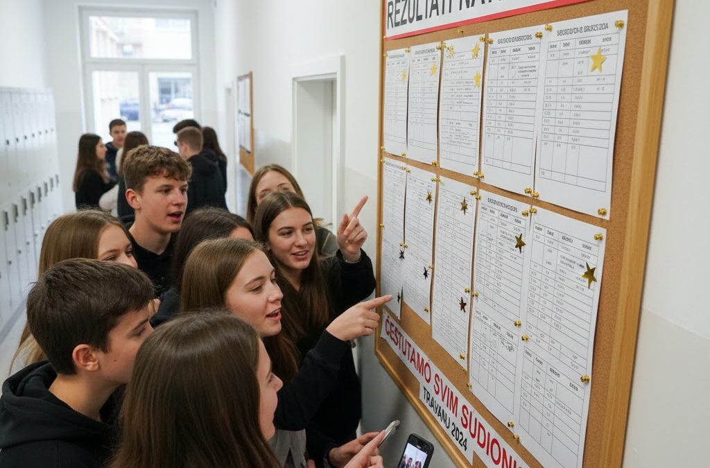 Rezultati Županijskog natjecanja iz fizike