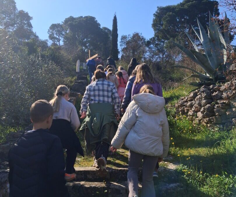 Terenska nastava na Kalvariju