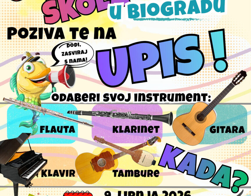 Upisi u glazbenu školu