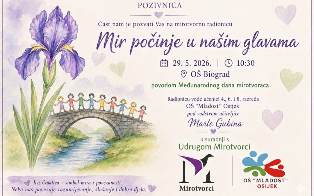 „Mali mirotvorci – mir počinje u našim glavama”