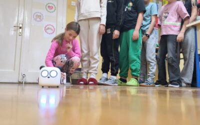 Europski tjedan programiranja u PŠ Tkon: Roboti mTiny u rukama malih programera!